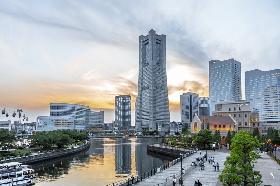 緑の多い住宅街